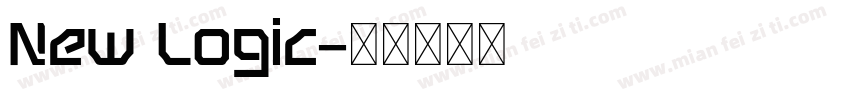 New Logic字体转换